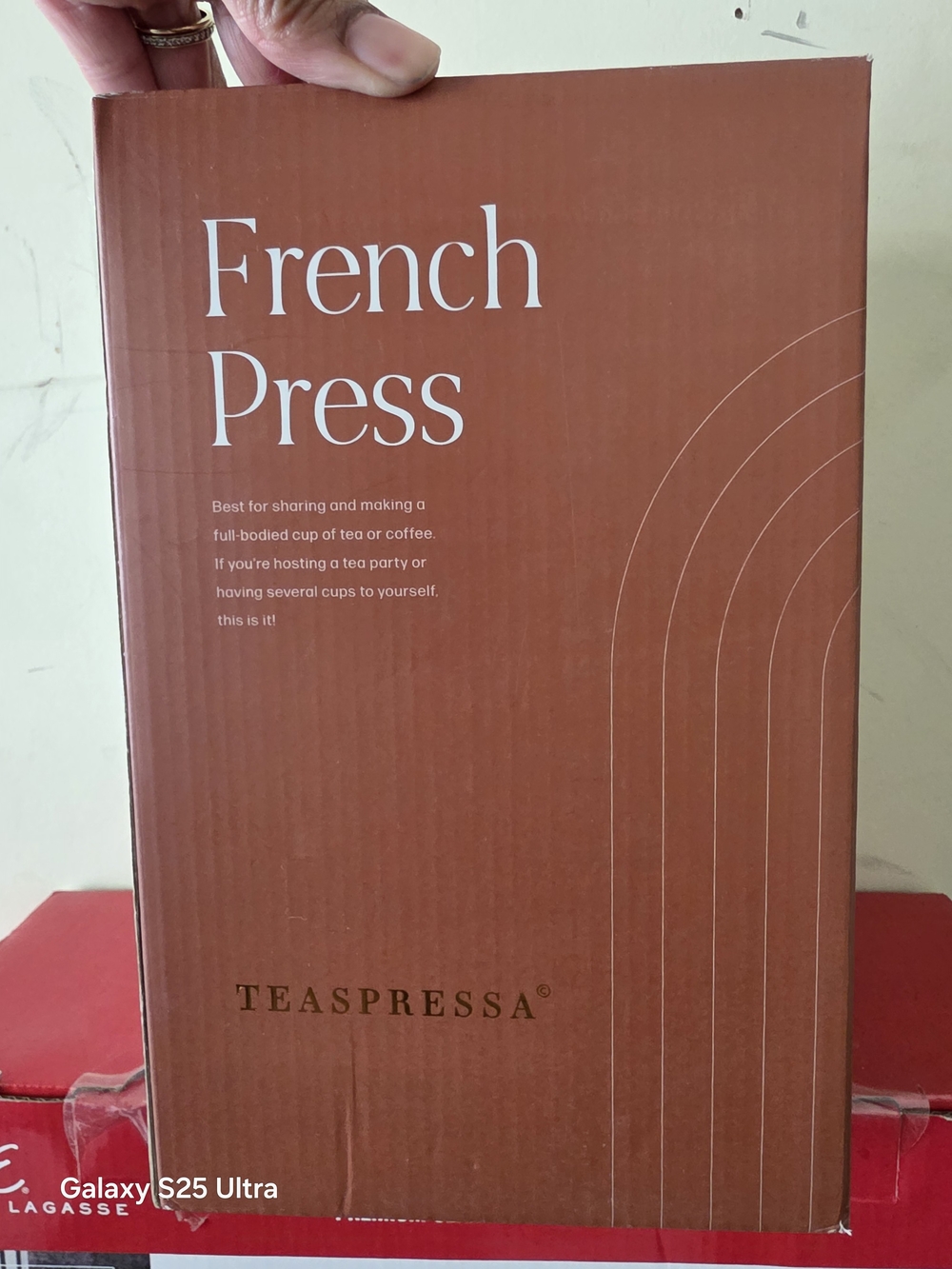 Teaspressa French Press - Brown Brand New Unopened